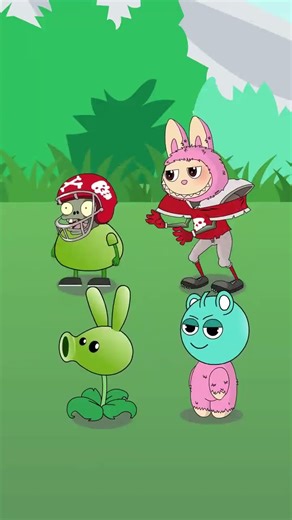 PvZ Character Swap: Peashooter vs Football Zombie! 🔄💀