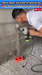 Creative Square Hole Cutter for Electrical Box | Family Store