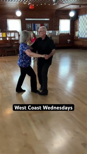 West Coast Swing | Dancers Tom and Julie | Classes on Wednesdays #shorts #dancewithciin dickandedna