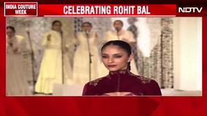 Rohit Bal Designs Return To Runway