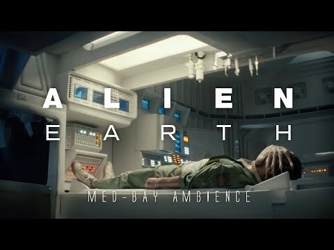 Alien: Earth Maginot Medical Bay Ambience | Calm Spaceship White Noise Soundscape for Sleep or Study
