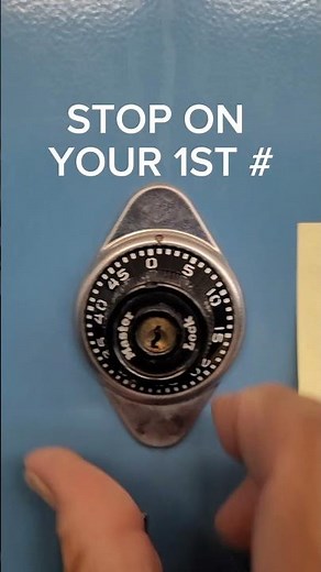 How to open your PE locker.