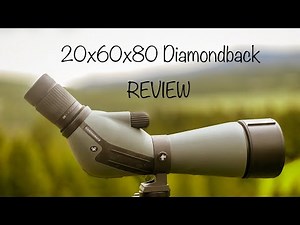 Vortex Diamondback spotting scope review with Phoneskope footage