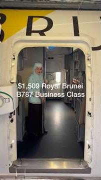 I Paid $1,509 To Fly Royal Brunei 787 Business Class