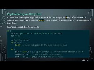Resolving the Nested While Loop Runs Once More Than Expected Issue in C+ +