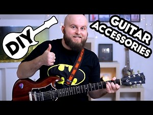 5 DIY Guitar Accessories You Should Make – How to make Guitar Slide, Capo, Mute, Pick, Pick Holder