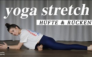 【Mady Morrison】25分钟放松紧张的臀部/背部/肩部 伸展瑜伽练习｜舒缓压力 帮助睡眠_哔哩哔哩_bilibili