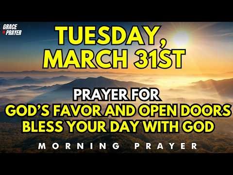 Morning Prayer for God’s Favor and Open Doors | A Powerful Prayer to Bless Your Day