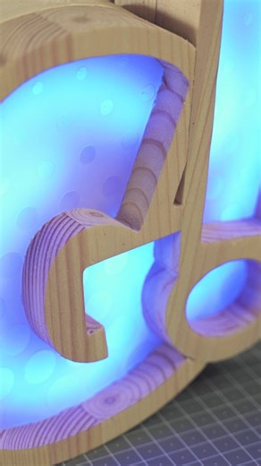Duke Doks on Instagram: "I created this LED sign using two materials with a single tool. I machined acrylic and wood, all using the Makera Carvera Air. You can find the video explaining the entire process on my YouTube channel. #mechanicalengineer #CAD #cncmachining #carveraair #neon #led #acrylic #wood"