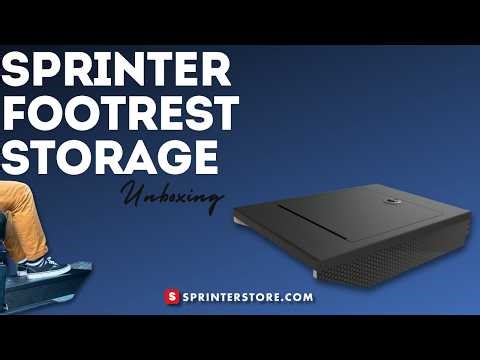 Vanspeed Sprinter Footrest Storage Unboxing | Sprinter Van Interior Upgrade