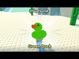 Find the Ducks - Where to Find the Green Duck (Roblox)