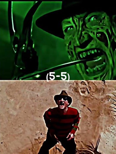 Freddy Krueger(Anoes 4)Vs Freddy Krueger(FVJ) #Anightmareonelmstreet #dreammaster #dreamWorld