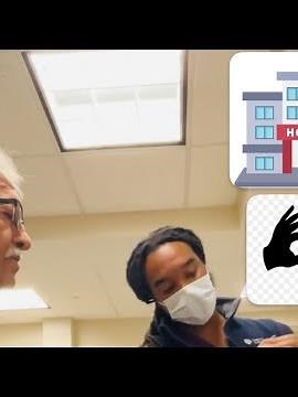 ASL Interpreter for hospital #interpreters #ASL #signlanguage #hospital