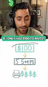 if i only had $100 to invest #shorts #finance