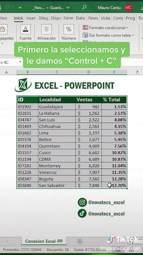Vinculación de Excel en PowerPoint: Tips y Trucos