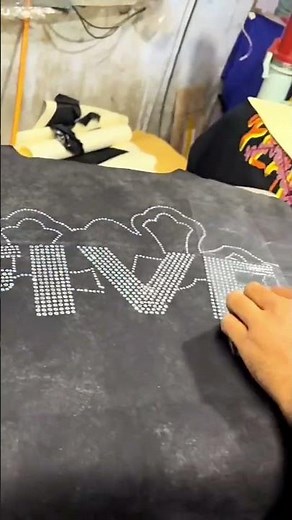 How to Hotfix Rhinestone in 60 Seconds 💎 | Quick DIY Sparkle Hack | #Shorts