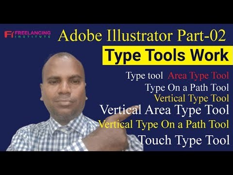 Adobe Illustrator Type Tools Tutorial Class 02 Freelancing Institute