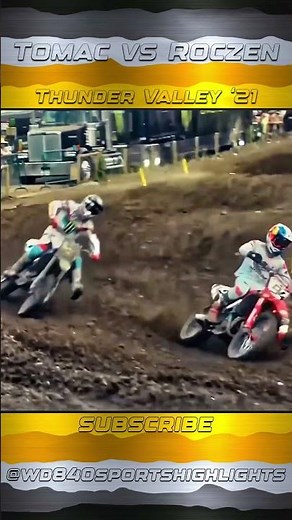 Eli Tomac vs Ken Roczen in this Epic Motocross Battle #motocross #supercross #dirtbike
