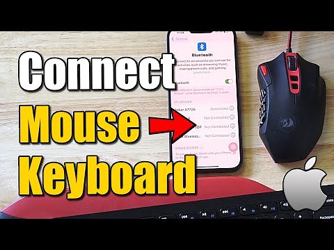 How to Connect Mouse & Keyboard to iPhone for Wired or Wireless (100% Works!)