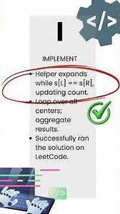 Palindromic Substrings - Leetcode 647 - Illustrated! - Google / Amazon - Python (Pattern Mastery)