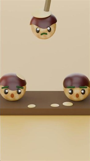 3D Animation The Chosen One #takoyaki #blender #3dartist#animation #blender3d #tutorial #cozyart
