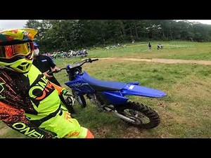 【JNCC試乗会】2022 YAMAHA YZ125Xに乗ってテンションが上がった動画