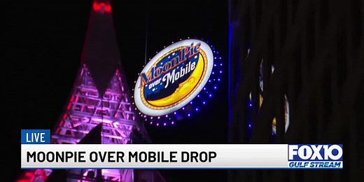 New Year’s Eve MoonPie Over Mobile Drop
