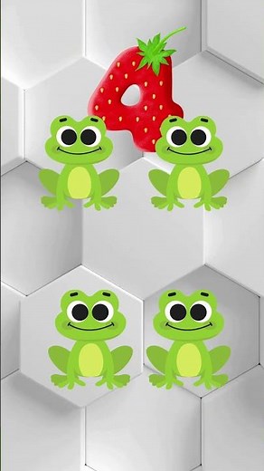 Number 4 Song for Kids | Fun Counting Song #nurseryrhymes #kidssongs