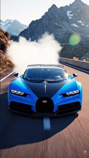 World’s Fastest Drift – Bugatti Chiron on Mountain Roads