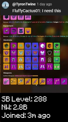 Is your profile good? Or is it just mid? #127 - FluffyCactus01 #hypixelskyblock