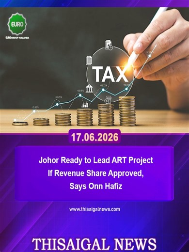 Johor Ready to Lead ART Project If Revenue Share Approved, Says Onn Hafiz #thisaigalnews #newsupdates #artproject #rts #berita