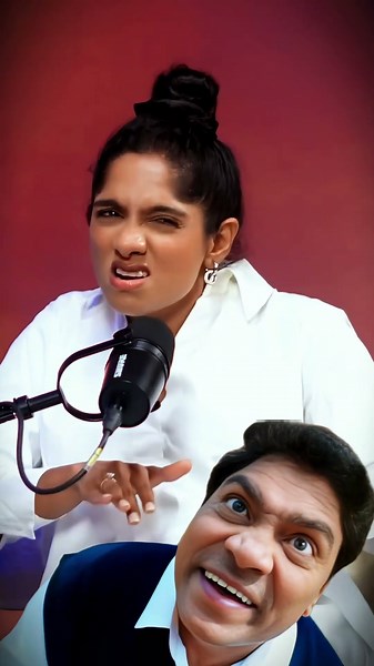 Johnny lever daughter 😍 🤣🤣@The_MotorMouth @Thugesh @TMMSclips #voiceartist #mimicry #shorts