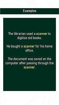 scanner # Expand Your English Vocabulary