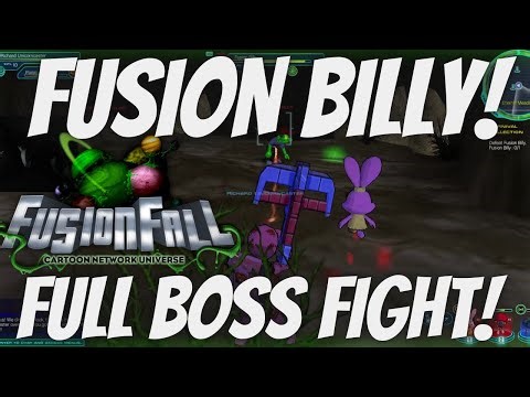 Fusion Billy! FusionFall Retrobution Full Boss Fight!