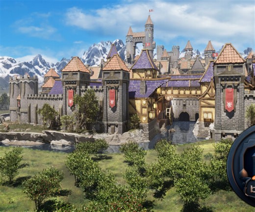 ArtStation - Blender Massive 250-Piece Modular Kitbash Castles and Towns | Resources