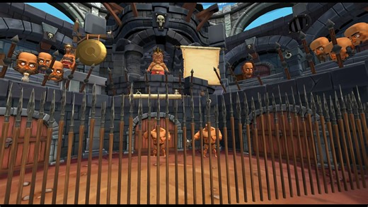 极度血腥但画风可爱有趣的角斗士砍杀游戏