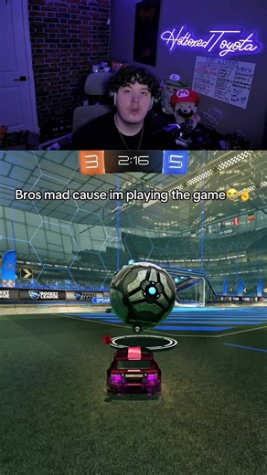 I went for ONE air dribble bump😂 #rocketleague #rocketleaguevideos #rocketleaguehighlights #rocketleagueclips #rocketleaguefunny