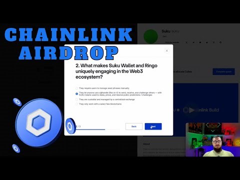 🎁 ChainLink AIRDROP - LINK | Cubes | Rozwiązujemy Quizy