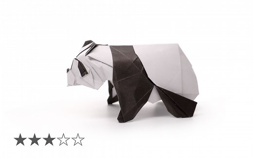 【折纸】熊猫 Origami Panda（Yoo Tae Yong）