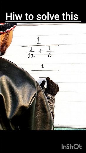 HOW TO SOLVE FRACTION