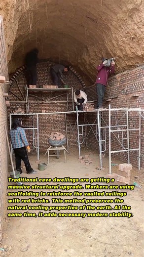 Transforming Underground Caves into Modern Living Spaces