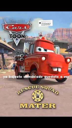 Respuesta a @esteban.2921 Cars Toon: Rescue Squad Mater, mate bomberoooo #yabajastemucho #yabajastemucho #yabajastemucho #matee #matee #matee #cars #cars #cars #unpan