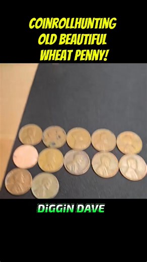 Coin Roll Hunting Pennies! (STUNNING OLD PENNY!) #coincollecting #pennies #oldcoins #diggindave #coinrollhunting #valuablecoins | Diggin Dave