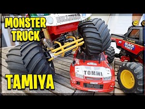 All MonsterTruck TAMIYA ! Clodbuster, Bullhead, Juggernaut, TXT-1... avec Charles