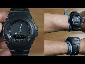 CASIO G-SHOCK G-100BB-1A SPECIAL BLACK - UNBOXING