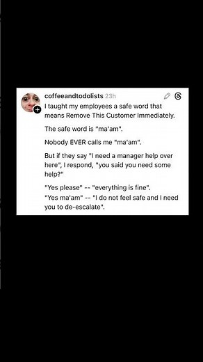 ma’am becomes a secret safety code | Subscribe for more #motivation 😊👍