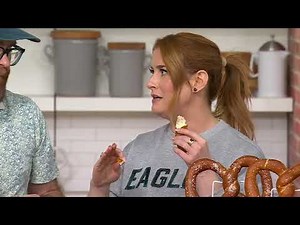 The Pretzel Co. (8) 10-oz Hand Twisted Monster Size Soft Pretzels on QVC