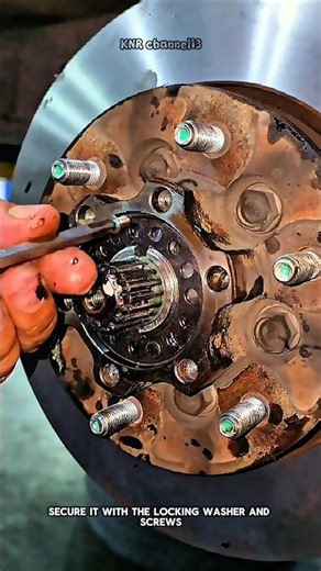 Wheel Hub Assembly Tutorial#shorts #satisfying #mechanic #repair #restoration #technique #working