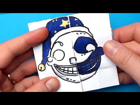 5 SUNDROP, MOONDROP FNAF ARTS & PAPER CRAFTS for FANS
