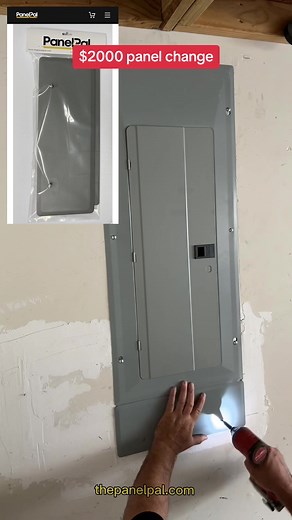 @taylor young #electriciansoftiktok #electricalwork #break #panel #wiring